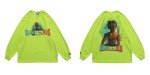 画像8: unisex MADEEXTREME cartoon  print loose long-sleeved t-shirt　男女兼用 ユニセックス コミックプリント長袖Tシャツ (8)