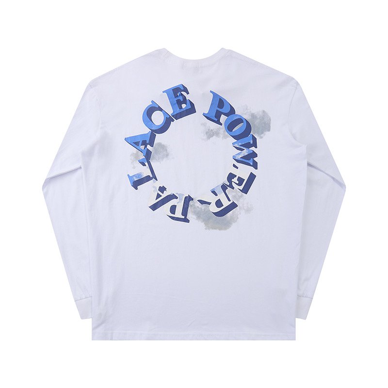 画像1: Palace Power Circle P Letter Print Long Sleeve T-shirt unisex　男女兼用 ユニセックス パレスパワーサークルPレタープリント長袖 Tシャツ (1)