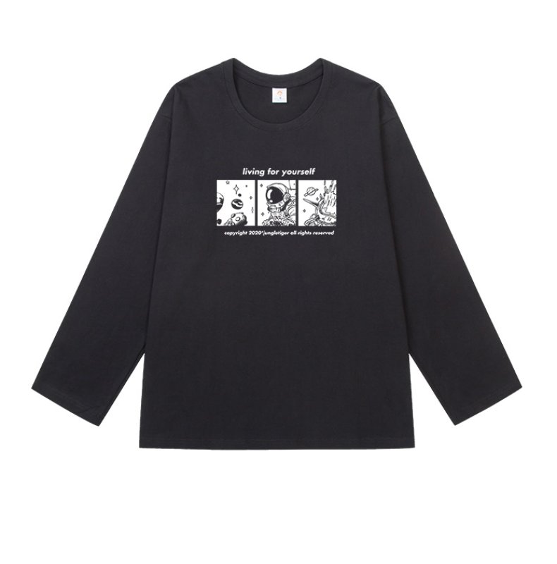 画像2: NASA Astronaut Long Sleeve T-shirt unisex 男女兼用 ユニセックス NASA宇宙飛行士長袖 Tシャツ (2)