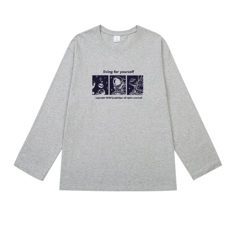 画像3: NASA Astronaut Long Sleeve T-shirt unisex 男女兼用 ユニセックス NASA宇宙飛行士長袖 Tシャツ (3)