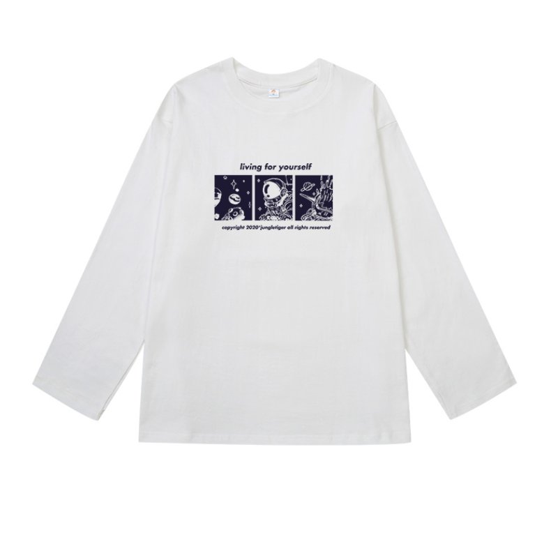 画像7: NASA Astronaut Long Sleeve T-shirt unisex 男女兼用 ユニセックス NASA宇宙飛行士長袖 Tシャツ (7)