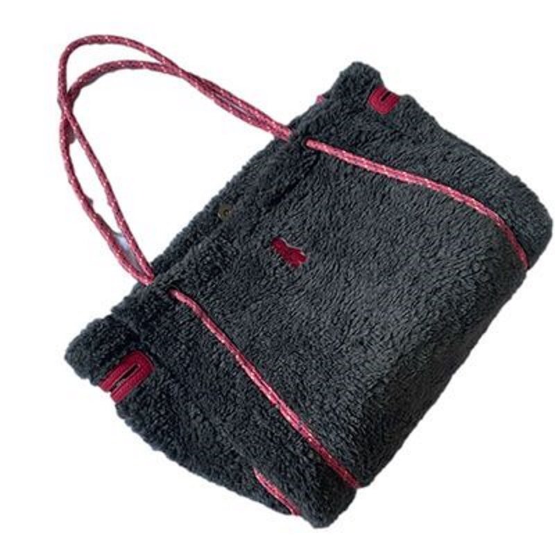 画像4: Gingerbread Man Tote Bag shoulder bag ミスターフレンドリーモコモコロープトートショルダーバッグ  ママバッグ (4)