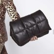 画像11: Quilted leather Sponge Soft Tote Bag shoulder bag　キルティングレザースポンジトートショルダーバッグ   (11)