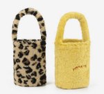 画像1: Mini Portable Bucket  Tote Bag 　モコモコバケットミニトートバッグ   (1)