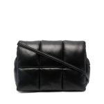 画像12: Quilted leather Sponge Soft Tote Bag shoulder bag　キルティングレザースポンジトートショルダーバッグ   (12)