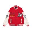 画像8: Angel Kids hip-hop high street  baseball uniform Stajan baseball uniform jacket blouson ユニセッ クス男女兼用ヒップホップエンジェルキッズジャンパー ジャケット ブルゾン (8)