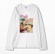 画像2: Boys photo  Print Long Sleeve T-shirt unisex　男女兼用 ユニセックスボーイズフォトプリント長袖 Tシャツ (2)