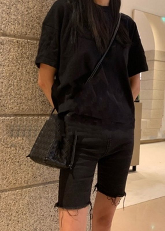 画像8: plaid woven small square shoulderTote Bag  本革レザー編み込みミニショルダートートバッグ (8)