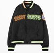 画像1: Alphabet letter logo hip-hop high street  baseball uniform Stajan baseball uniform jacket blouson ユニセッ クス男女兼用ヒップホップアルファベットレターロゴジャンパー ジャケット ブルゾン (1)