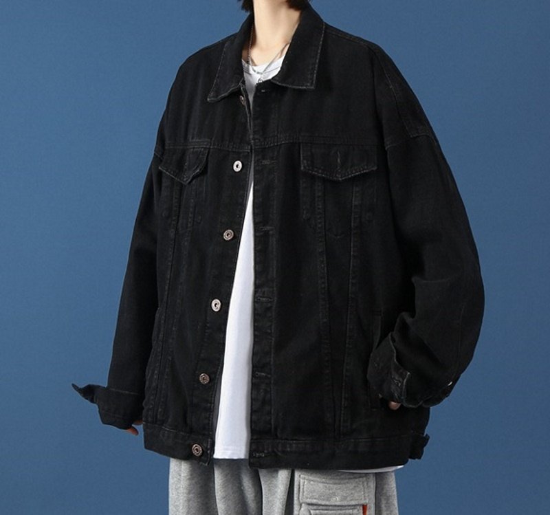 画像4: kaws Denim Jacket  G Jean Jacket　ユニセッ クス男女兼用 カウズデニムGジャン ジャケット (4)