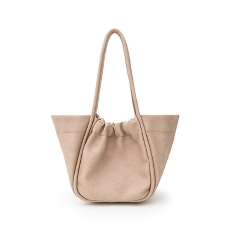 画像17: Simple Large Capacity shoulderTote Bag  レザーバケットショルダートートバッグ (17)