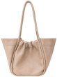 画像3: Simple Large Capacity shoulderTote Bag 　レザーバケットショルダートートバッグ (3)