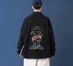 画像6: kaws Denim Jacket  G Jean Jacket　ユニセッ クス男女兼用 カウズデニムGジャン ジャケット (6)
