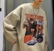 画像4: Hip Hop photo  Print Sweater unisex　男女兼用 ユニセックスヒップホップフォトプリント長袖 スウェットトレーナー (4)