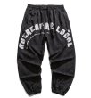 画像1: Unisex men's reflective pants pants  ユニセックス男女兼用アルファベットレターロゴリフレクターパンツ  (1)