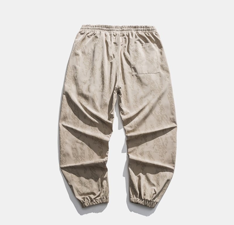 画像4: Unisex men's reflective pants pants  ユニセックス男女兼用アルファベットレターロゴリフレクターパンツ  (4)