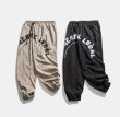 画像6: Unisex men's reflective pants pants  ユニセックス男女兼用アルファベットレターロゴリフレクターパンツ  (6)