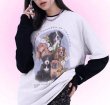 画像3: ANIMAL FRIENDLY T-shirt unisex　男女兼用 ユニセックス  アニマルフレンドリーイラストプリント半袖Tシャツ (3)