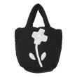 画像1: Tangtang bucke tote  eco bag　フラワーモチーフタンタンバケットトートバッグ (1)