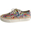 画像2: Unisex rainbow pattern Canvas  Sneakers　男女兼用ユニセックスレインボーレースアップキャンバススニーカー  (2)