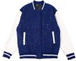 画像6: irregular splash ink Baseball Jacketembroidery Baseball Jacket blouson  ユニセッ クス男女兼用イレギュラースプラッシュインクスタジャン ジャンパー  ジャケット ブルゾン (6)