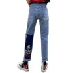 画像3: Women’s Mickey Mouse back print denim pants jeans  ミッキーマウスバックプリント刺繍デニムパンツ ジーンズ (3)