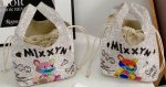 画像3: rhinestone bucket bag  ラインストーンベア 熊バケットトートバッグ (3)