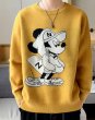 画像3: Unisex cap Mickey Mouse  Pullover Sweater　男女兼用 ユニセックスキャップミッキーマウス ミッキー編み込みプルオーバーセーター (3)