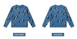 画像2: Unisex Mickey Mouse Braided Pullover Sweater　男女兼用 ユニセックスミッキーマウス ミッキー編み込みプルオーバーセーター (2)