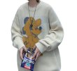 画像6: Unisex cap Mickey Mouse  Pullover Sweater　男女兼用 ユニセックスキャップミッキーマウス ミッキー編み込みプルオーバーセーター (6)