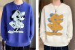 画像4: Unisex cap Mickey Mouse  Pullover Sweater　男女兼用 ユニセックスキャップミッキーマウス ミッキー編み込みプルオーバーセーター (4)