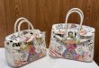 画像3: Graphic Paint Bear Tote Shoulder Bag　グラフィックペイントベア 熊トートショルダーバッグ (3)