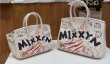 画像4: Graphic Paint Bear Tote Shoulder Bag　グラフィックペイントベア 熊トートショルダーバッグ (4)