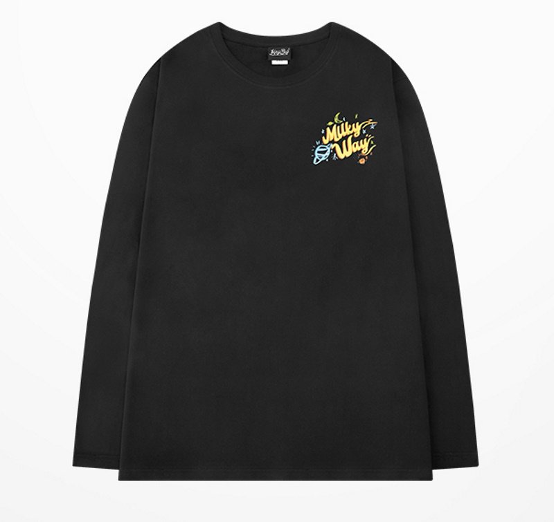 画像3: Space comic print long sleeve T-shirts unisex　男女兼用 ユニセックススペースコミックプリント長袖Tシャツ (3)