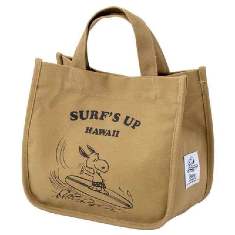 画像8: Snoopy Hawaii Tote Bag Eco Bag　スヌーピーイトートバックエコバッグハワイ (8)