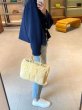 画像10: lamb wool single-shoulder woven tote bag  ラムヘアトートバッグ (10)