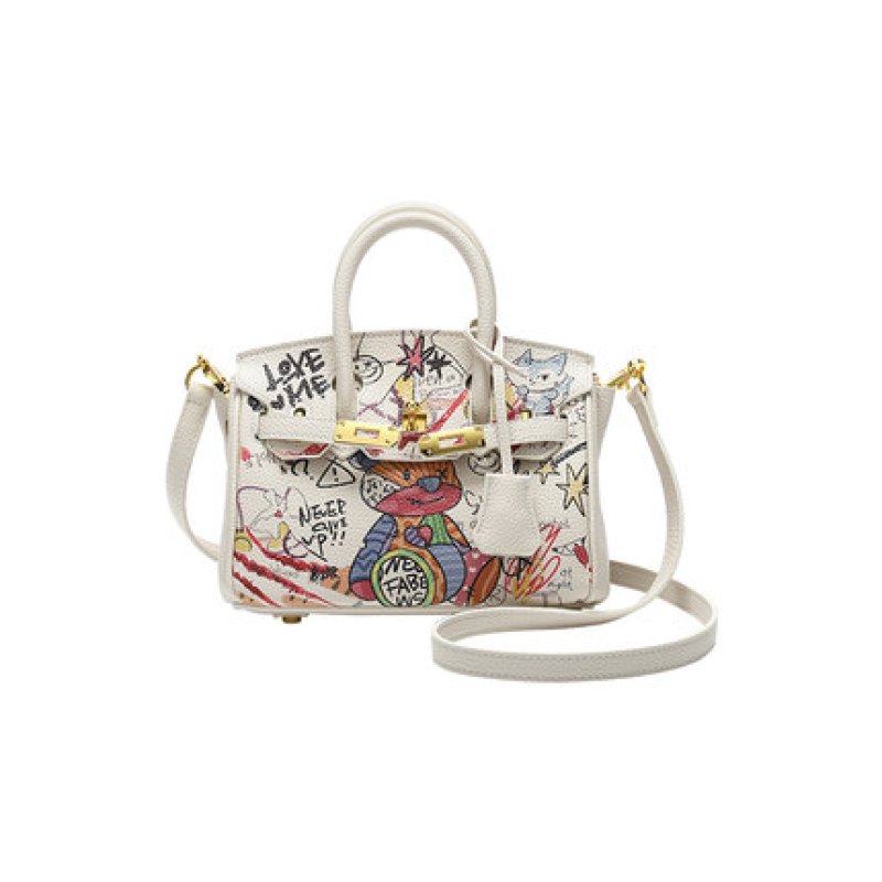 画像8: Graphic Paint Bear Tote Shoulder Bag グラフィックペイントベア 熊トートショルダーバッグ (8)