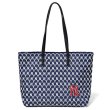 画像1: unisex Yankees ny embroidered letter tote bag　ユニセックス男女兼用NYモノグラムトートショルダーバッグ (1)