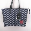 画像5: unisex Yankees ny embroidered letter tote bag　ユニセックス男女兼用NYモノグラムトートショルダーバッグ (5)