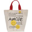 画像2: Canvas Smile Market Tote Eco Bag　キャンバス スマイルマーケット トート エコバッグ (2)