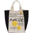 画像1: Canvas Smile Market Tote Eco Bag　キャンバス スマイルマーケット トート エコバッグ (1)