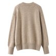 画像6: Women Fawn Bambi braided round neck sweater　小鹿のバンビ編み込み丸首ラウンドネックセーター　 (6)