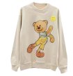 画像1: Unisex Graphic Double Paint Bear Sweat Pullover　男女兼用 ユニセックスグラフィックダブルペイントベア熊 スウェットプルオーバー トレーナー (1)