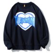 画像8: Unisex love letter printing long-sleevedsweater　男女兼用 ユニセックスラブレタープリントロングスリーブトレーナー　プルオーバー (8)