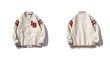 画像6: Unisex LB Emblem Logo Stadium Jumper Baseball Jacket uniform jacket blouson ユニセックス 男女兼用 LBエンブレムロゴ スタジアムジャンパー スタジャン MA-1 ボンバー ジャケット ブルゾン (6)