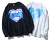 画像5: Unisex love letter printing long-sleevedsweater　男女兼用 ユニセックスラブレタープリントロングスリーブトレーナー　プルオーバー (5)