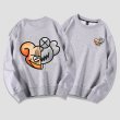 画像2: Unisex Half kaws sweat pullover  男女兼用 ユニセックスハーフカウズロングスリーブトレーナー　プルオーバー (2)