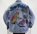 画像2: Bugs Bunny denim G Jean jacket 　バックスバニーデニムGジャン ジャケット (2)