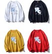 画像5: Unisex Astronaut print sweatshirt pullover  男女兼用 ユニセックス宇宙飛行士プリントロングスリーブトレーナー　プルオーバー (5)