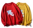 画像7: Unisex Astronaut print sweatshirt pullover  男女兼用 ユニセックス宇宙飛行士プリントロングスリーブトレーナー　プルオーバー (7)